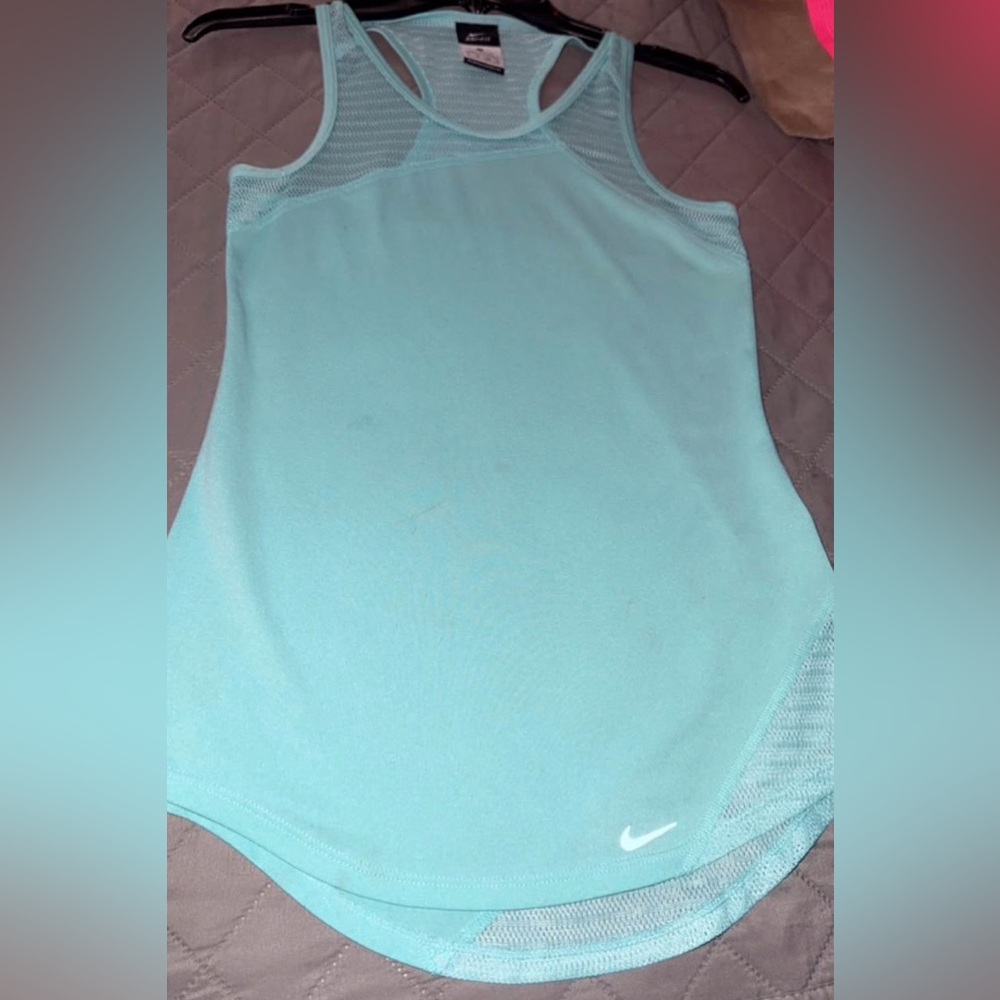 Nike Aqua Sleeveless Top
